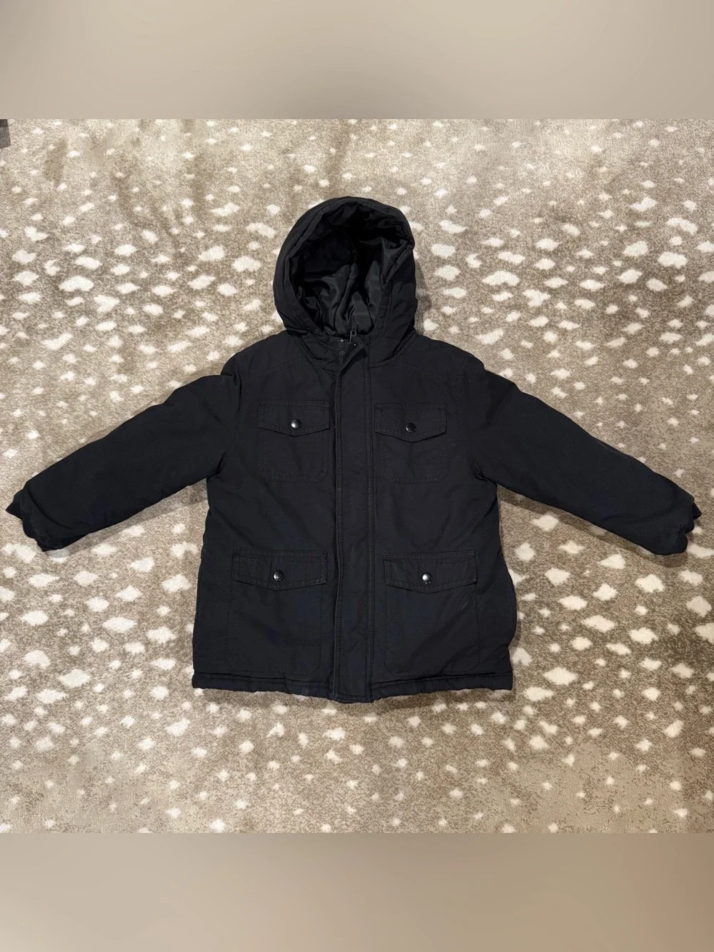 Bundle (3) Boys Black Jackets. Columbia, Gymboree, Art Class. Size S (6)